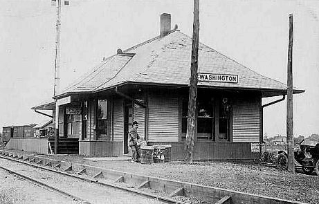 Washington MI railroad facilities